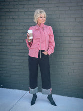 Load image into Gallery viewer, Dylan Top in Red Gingham
