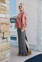 Load image into Gallery viewer, Paz Plaid Maxi Skirt
