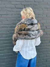 Load image into Gallery viewer, Stark Fox Fur Cape
