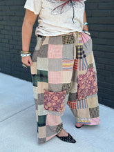 Load image into Gallery viewer, Midnight Wander Patchwork Harem Pants
