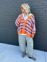 Load image into Gallery viewer, Tommy Striped Cardigan
