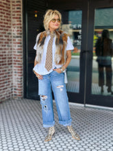 Load image into Gallery viewer, Onni Fox Fur Vest
