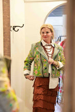 Load image into Gallery viewer, Lucinda Embroidered Denim Jacket
