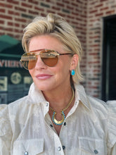 Load image into Gallery viewer, Nez Turquoise Stud Earrings
