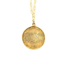 Load image into Gallery viewer, Lord&#39;s Prayer Drop Necklace
