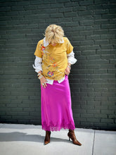 Load image into Gallery viewer, Charem Lace Skirt in Bright Grape
