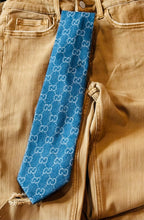 Load image into Gallery viewer, Denim GG Tie
