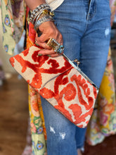 Load image into Gallery viewer, Kate Clutch Purse in Crazed Coral
