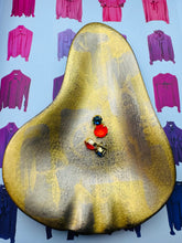 Load image into Gallery viewer, Maegan Earrings in Electric Red &amp; Volcano
