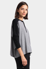 Load image into Gallery viewer, Wendy Oversized Henley Top
