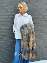 Load image into Gallery viewer, Stark Fox Fur Cape
