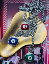Load image into Gallery viewer, Mini Cue Ball Necklaces
