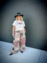 Load image into Gallery viewer, Midnight Wander Patchwork Harem Pants
