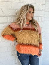 Load image into Gallery viewer, Tellie Mohair Sweater in Peach
