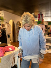 Load image into Gallery viewer, Sal Striped Pullover

