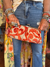 Load image into Gallery viewer, Kate Clutch Purse in Crazed Coral
