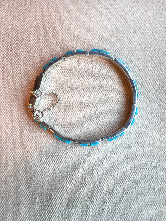 Inch Worm Turquoise Bracelet