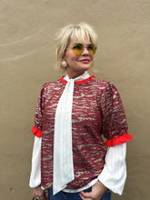 Load image into Gallery viewer, Tucker Tie Top in White
