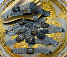 Load image into Gallery viewer, Vintage Glamour Rhinestone Bracelets
