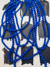 Load image into Gallery viewer, Royal Blue Beaded Layered Necklace
