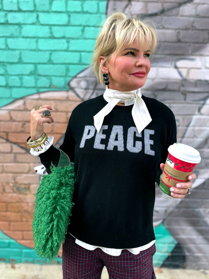 Peace Cashmere Sweater