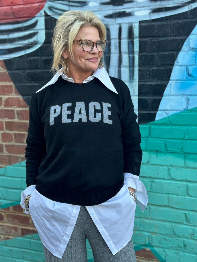 Peace Cashmere Sweater