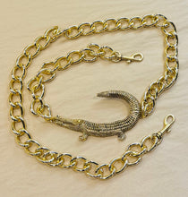 Load image into Gallery viewer, Alley The Gator Chain Belt
