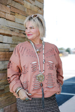 Load image into Gallery viewer, Netty Distressed Pullover
