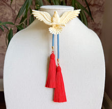 Load image into Gallery viewer, Eagle BoLo Necklace Tie

