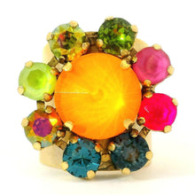 Load image into Gallery viewer, Twiggy PLUS Ring in Watermelon Electrics
