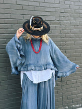 Load image into Gallery viewer, Moon Shade Ruffle Cape
