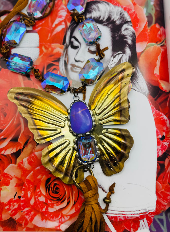 Love Is Like a Butterfly Necklace