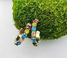 Load image into Gallery viewer, Sienna Jess Hoop Earrings in Boho
