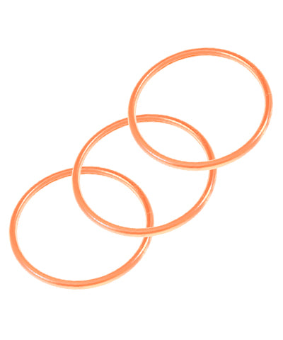 All Vol Orange Bangle Bracelets