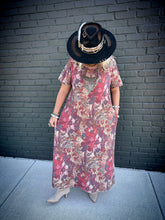 Load image into Gallery viewer, Frolic &amp; Wonder Tee Dress in Woodland Meadow
