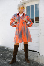 Load image into Gallery viewer, Warren Striped Midi Shirt Dress
