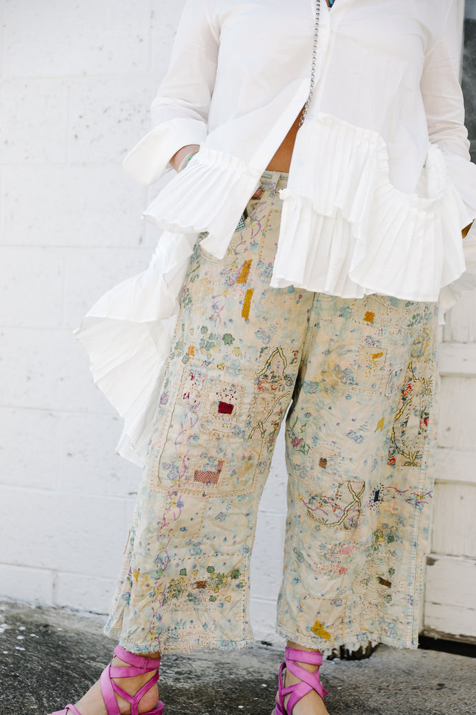 Clover Dani Blues Pants in Cottonwood