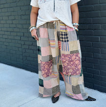 Load image into Gallery viewer, Midnight Wander Patchwork Harem Pants
