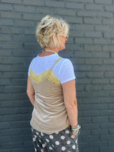 Load image into Gallery viewer, Velvet Dreams Cami in Vintage Sand
