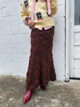 Load image into Gallery viewer, Rosette Maxi Skirt
