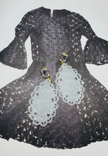 Load image into Gallery viewer, Frosted Doily Earrings
