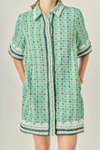 Load image into Gallery viewer, Bonnie Bouncle Mini Shirt Dress
