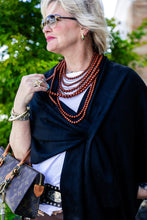 Load image into Gallery viewer, Sweet Suede Wrap in Black
