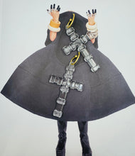 Load image into Gallery viewer, Trox Cross Earrings
