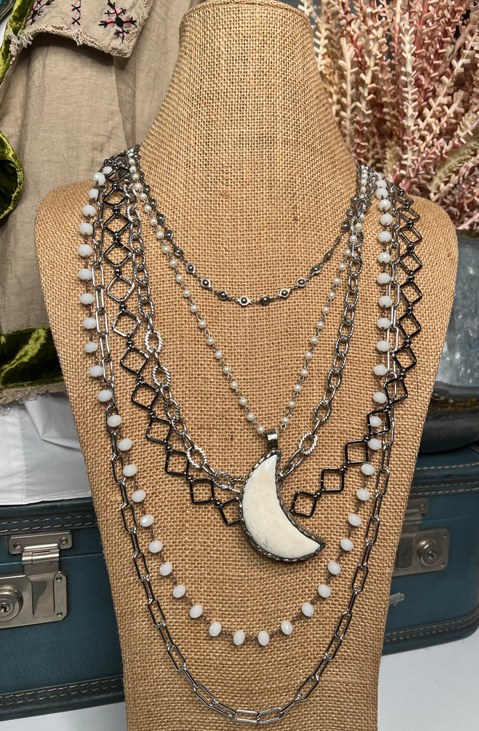 Love You To The Moon Necklace