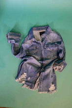 Load image into Gallery viewer, Fresh Cut Denim Top
