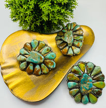 Load image into Gallery viewer, Flower Me Turq Ring
