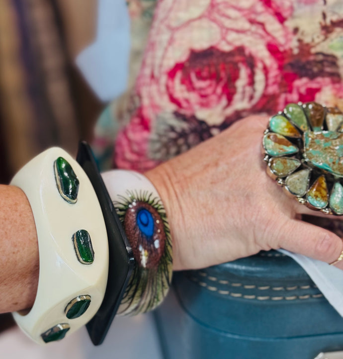 Peacock Bangle