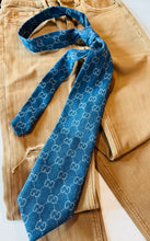 Load image into Gallery viewer, Denim GG Tie
