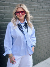 Load image into Gallery viewer, Belinda Tie Button-Up Top
